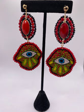 Load image into Gallery viewer, Corazon Embroidered Earrings
