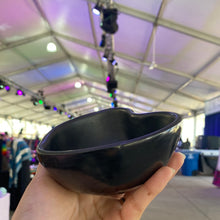 Load image into Gallery viewer, Black Clay Corazón Bowl
