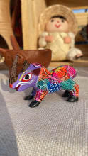 Load image into Gallery viewer, Mini Wood Rhino Alebrije
